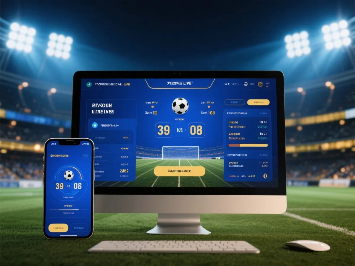 2026世界盃即時比分與賽程平台介面示意圖