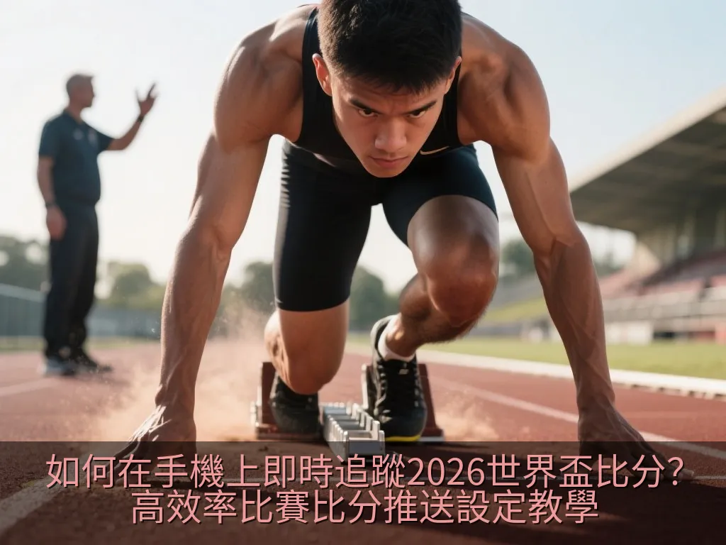 如何在手機上即時追蹤2026世界盃比分？高效率比賽比分推送設定教學